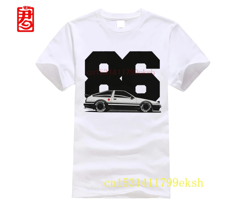 Oversized t-shirt 2023 Newest Men'S Funny JDM Toy AE86 Trueno T-Shit - Hachi Roku - Initial D, Slammed Drift Band Shirts