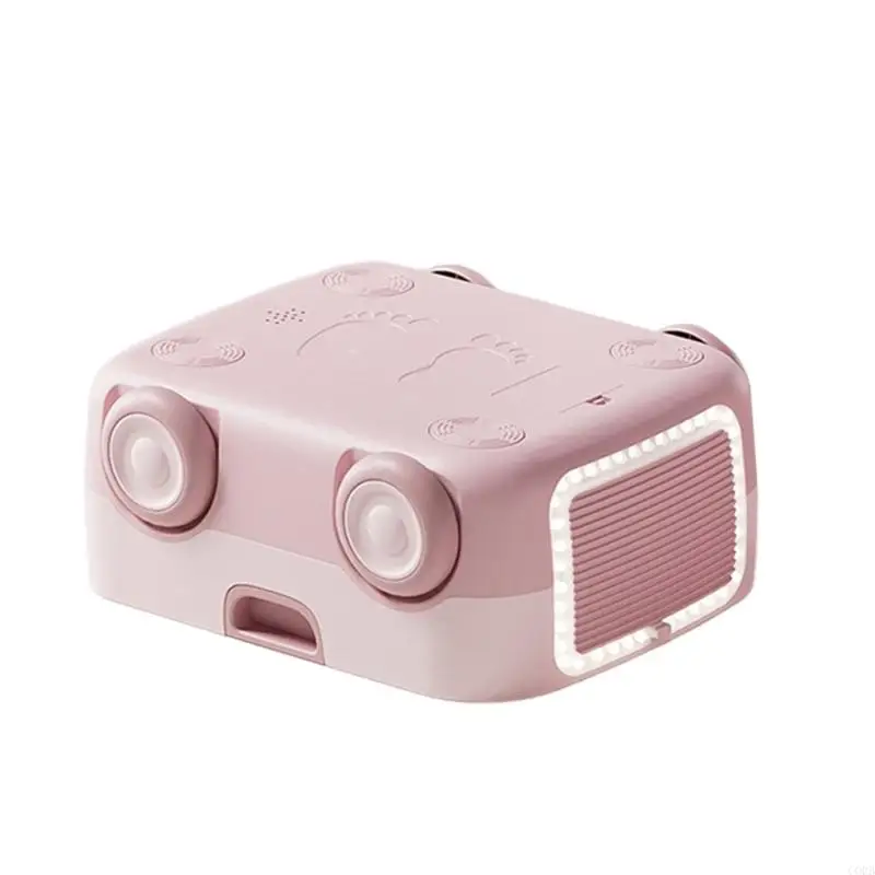 مقعد تدريب محمول للأطفال من CORB للجنسين، قاعدة مضادة للانزلاق، مدرب المرحاض، بطانة مريحة، ميزة الإضاءة الليلية