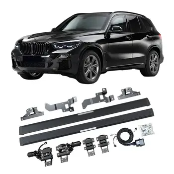 適用於BMWX5 2019-2025及BMWX5 M Peomance 2019-2025款的電動側踏板,鋁合金材質,自動升降踏板 6 最佳銷售 BMWX5側踏板 - №4