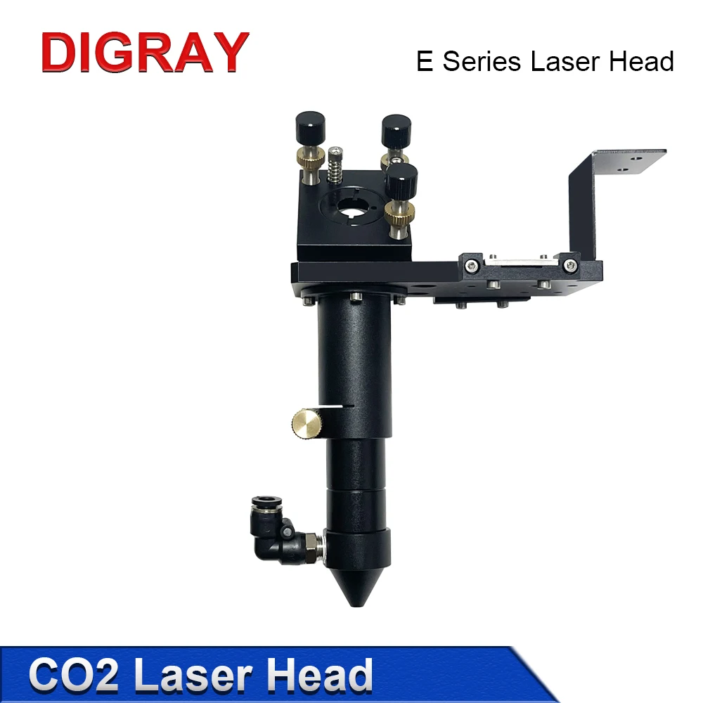 DIGRAY CO2 Laser Head E Series D20mm FL50.8&63.5&101.6mm Adapter Lens 25mm For Laser Engraving Machine