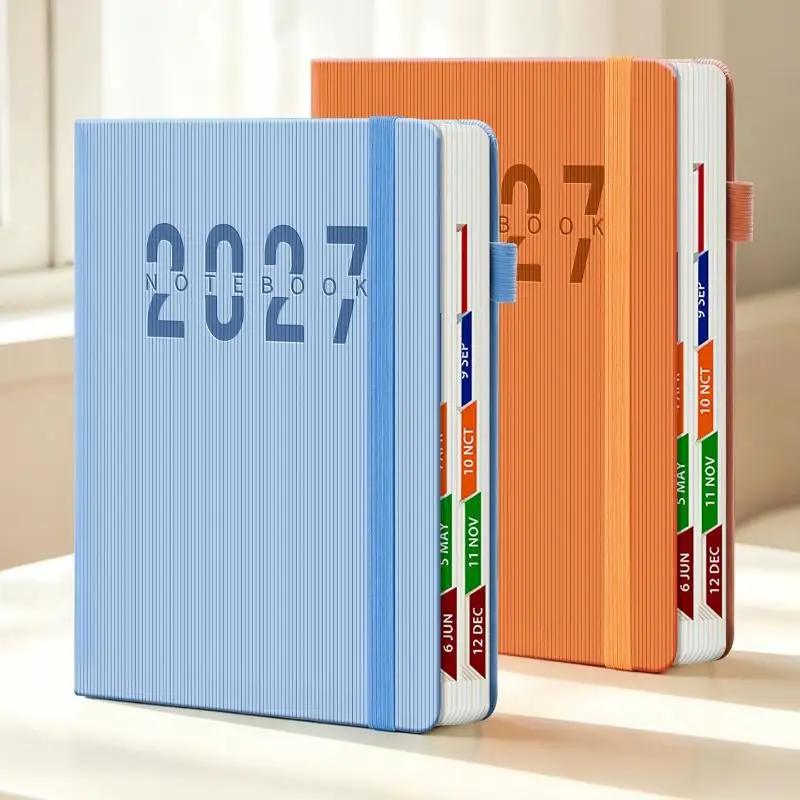 2027 New Calendar Log Self Discipline Check In Time Management 365 Day Plan Office School Supplies