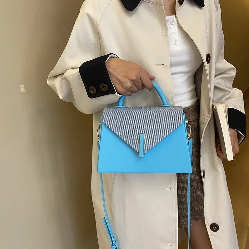 Роскошная брендовая кожаная сумка через плечо для женщин, женская сумка-мессенджер, популярная классика