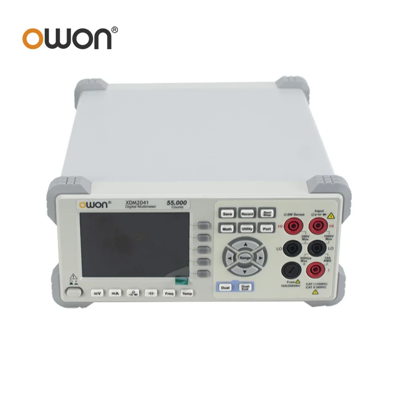 OWON XDM2041 Digital Multimeter Collocation 4 inch LCD 55000 Counts True RMS Supports Dual Row Display with Chart Mode SCPI