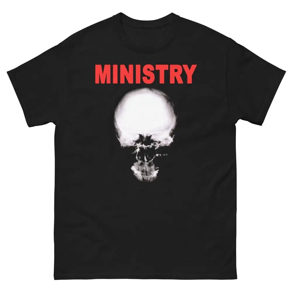 Vtg Ministry The Mind is a Terrible Thing To Taste Cotton Black Shirt