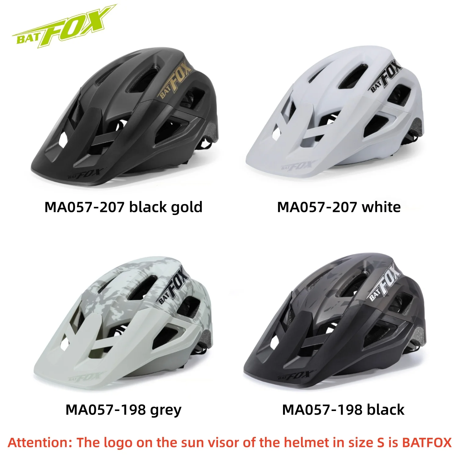 BATFOX MTB-Helm, Fahrradhelm, Integral geformter Helm, Capacete Fox, Casco Bicicleta, MTB-Mountainbike-Zubehör – Detail 2