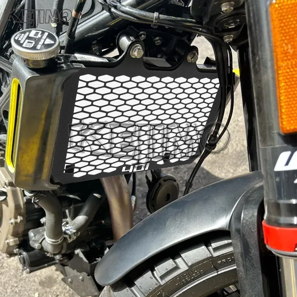 

For Husqvarna Svartpilen 401 VITPILEN 401 2018 2019 2020 2021 2022 2023 Motorcycle Aluminum Radiator Grill Guard Protector Cover