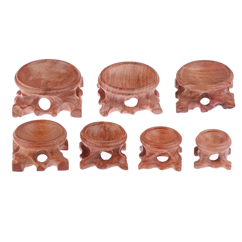 1 pz durevole ramo acido Base espositore in legno per sfera di cristallo sfera globo pietra porta sfera di cristallo decorazioni per la casa