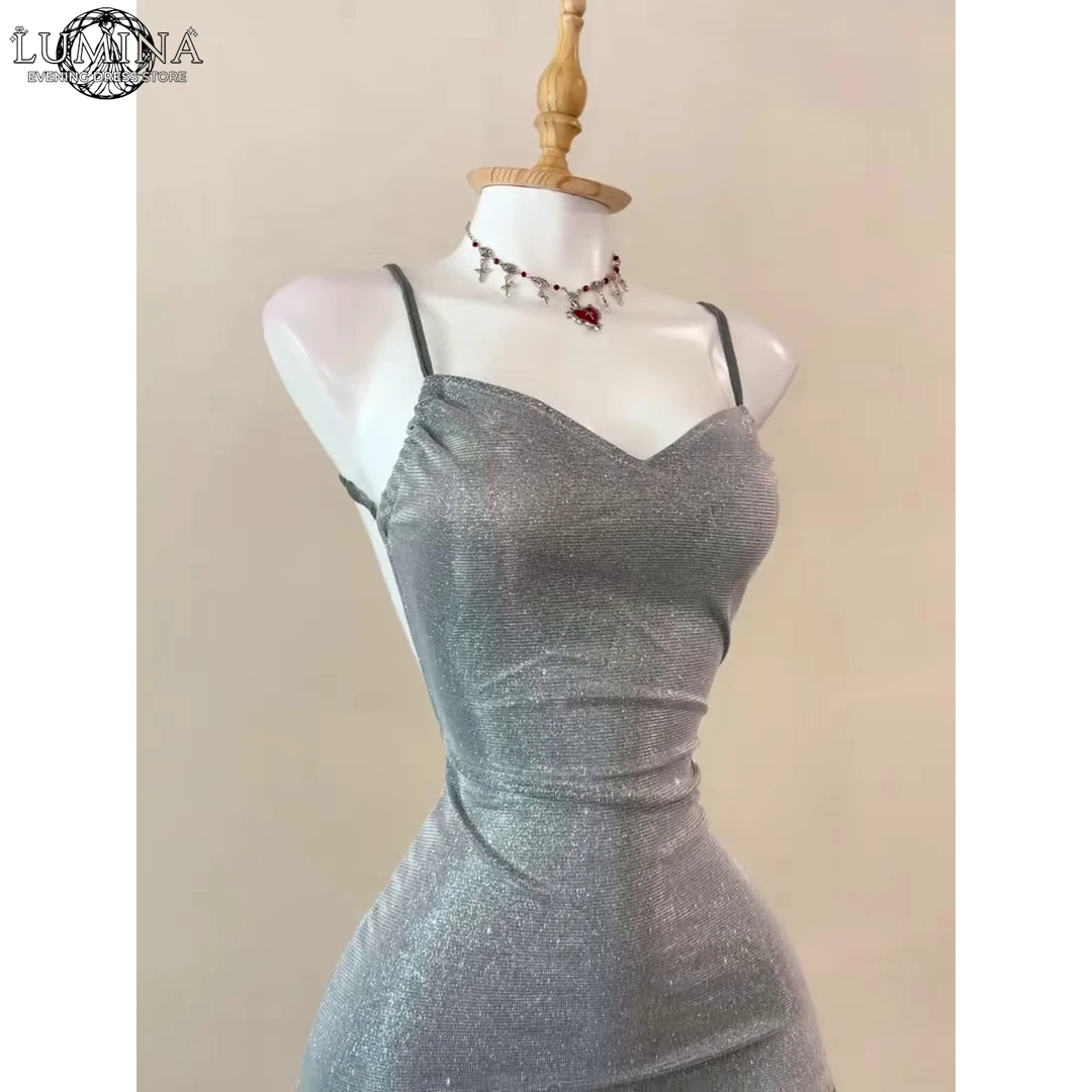 

Lumina Beads Luxury Elegant Party Dresses for Wedding Woman A Word Wedding Evening Dress Custom Made Women's Prom Dress 2026