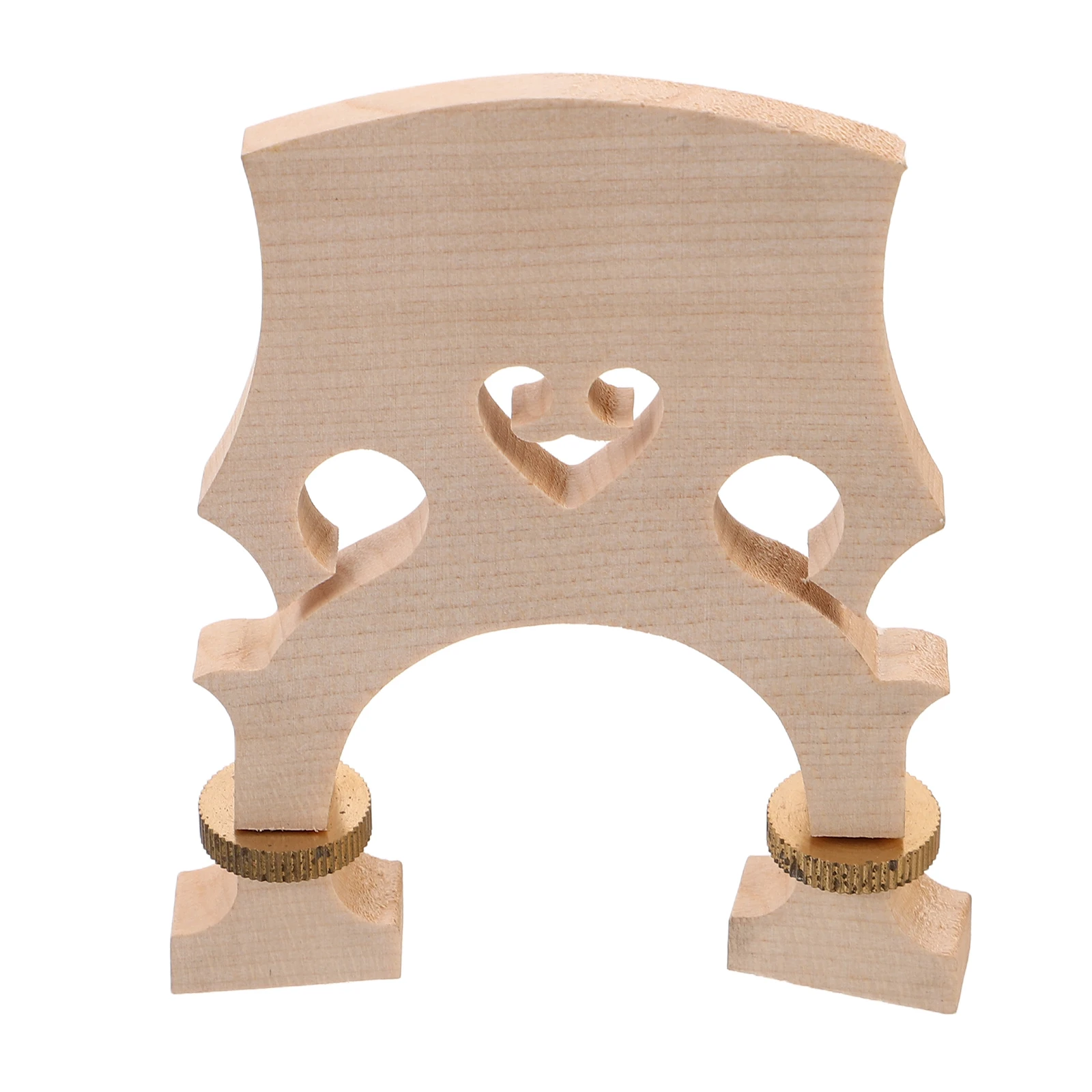 

Cello Bridge Adjustable Maple Wood 3/4 Size Tall Low Violin Parts Accessories Musical Instrument Stringed Cello Bass