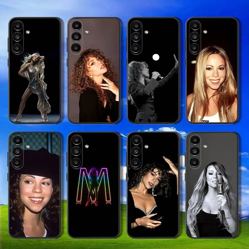 

Singer M-Mariah Carey Phone Case For Samsung Galaxy A13,A21s,A22,A31,A32,A52,A53,A71,A80,Soft Black Shell