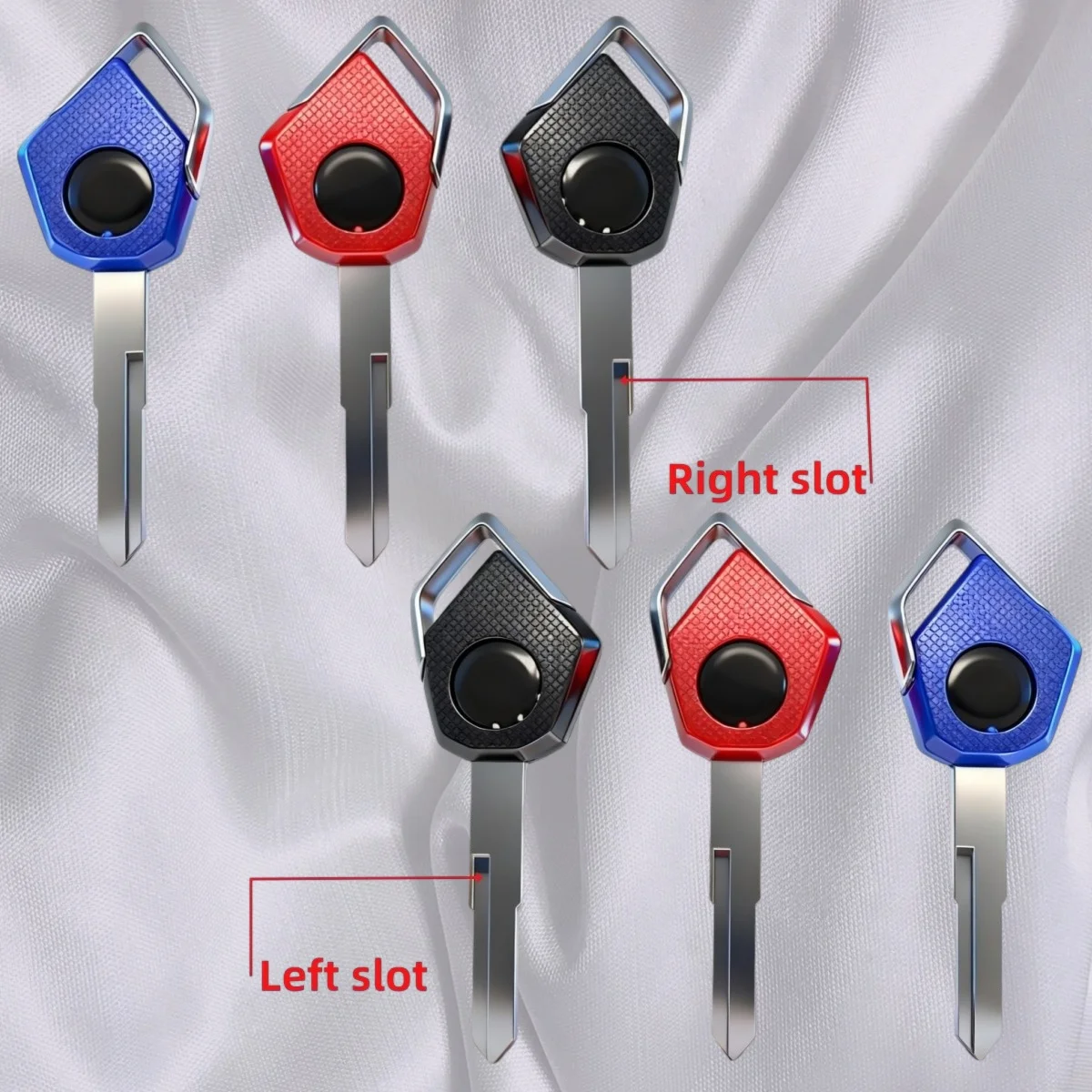 For Kawasaki Ninja H2 ZX6R ZX10R zzr400 Z750 Z800 Z900 Z1000 ZX6R VERSYS ER6N ER6F ER6R Motorcycle Key Detachable chip keys