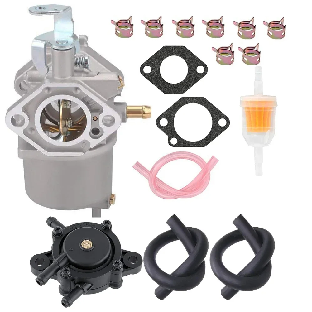 

Комплект карбюратора для двигателя Kawasaki FE350, заменяет 1016441-01, 1018059-01, подходит для гольф-каров Precedent, Turf, Carryall, металлический комплект.