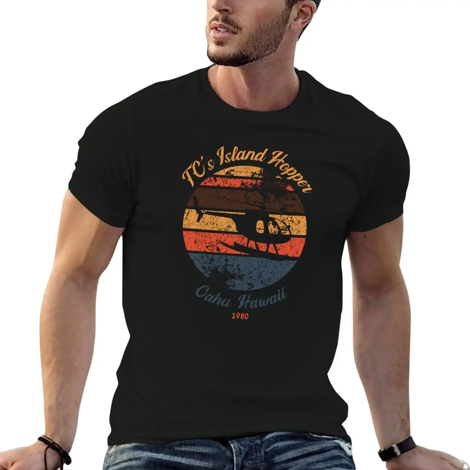 TC's Island Hopper T-Shirt Basic Lightweight Short Sleeve Tee