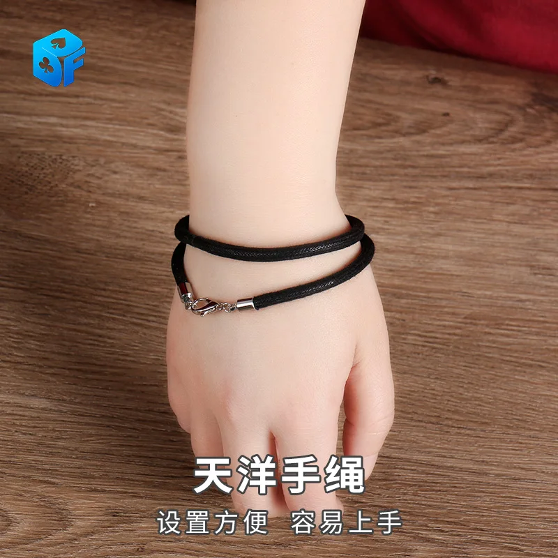 Tenyo Bracelet Hallucinatory bracelet rope Knot transfer magic tricks Close-up interaction magic