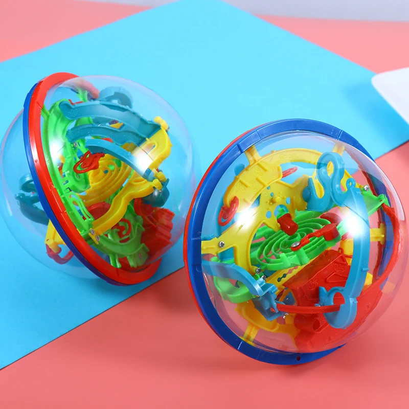 Boule de labyrinthe Mini Puzzle magique 3D Idée d'intelligence Jeu de labyrinthe Perplexus Labyrinthe IQ Présentoir cadeaux pour enfants et adultes  26