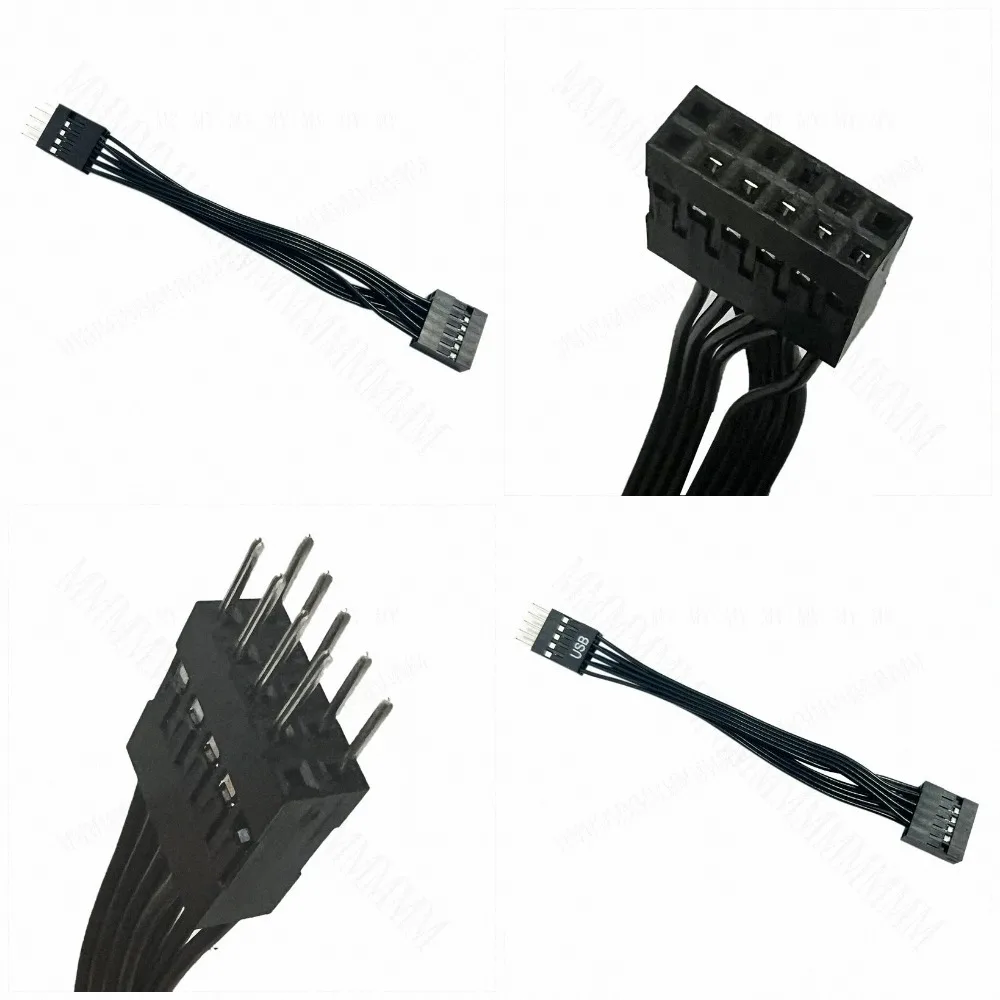 TT  11Pin Female to 9Pin Male USB Converter Cable for Lenovo Motherboard US shipping