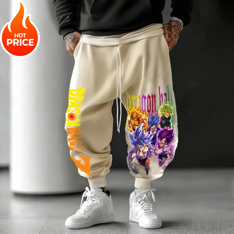 超サイヤ人孫悟空アニメドラゴンボール原宿男性ウィンタースポーツパンツストリートウェア女性カジュアルレギンススウェットパンツユニセックスボット