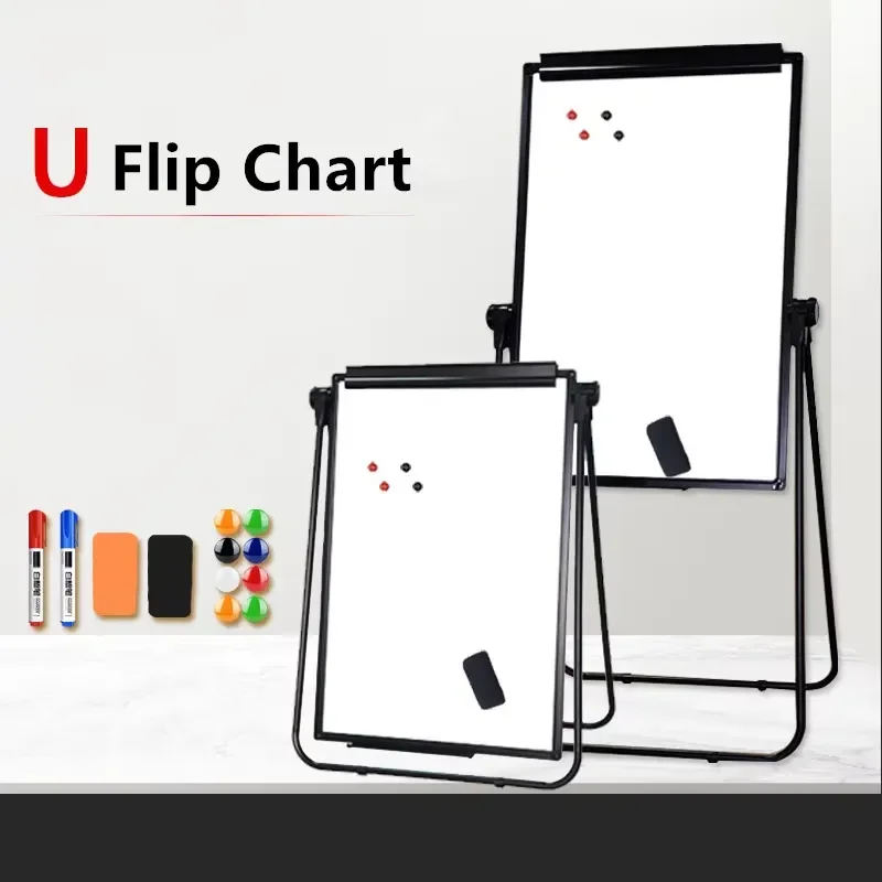 u-shaped-whiteboard-double-sided-whiteboard-that-can-be-flipped-height-adjustable-bracket-color-customizable