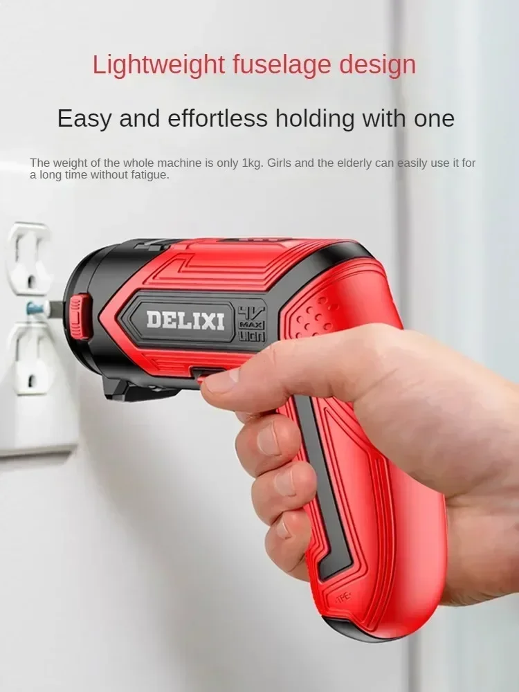 Powerful and Portable Cordless Screwdriver for Household Use