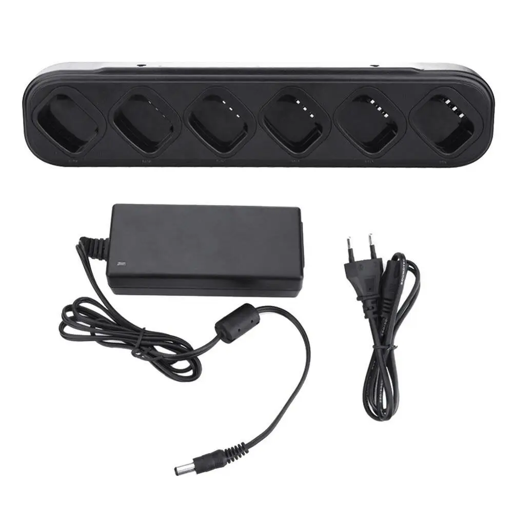 Baofeng 6 Way Charger Multi Unit 6-Way Rapid Charger for UV-5R PLUS BF-F8 UV-5RE UV-5RT Radio