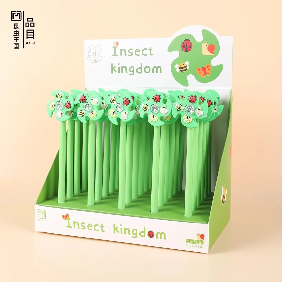 

48PCS Cute cartoon spinning windmill office neutral pen