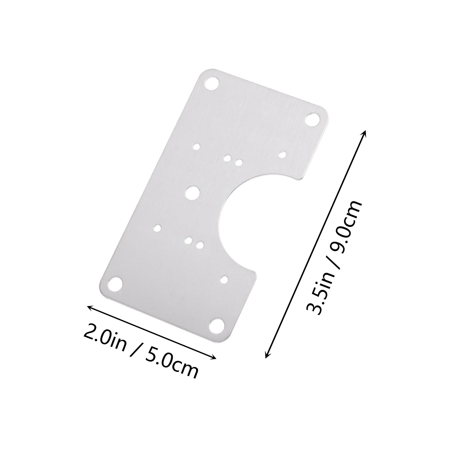 4 set piastra di riparazione cerniera porta armadio piastra di fissaggio in acciaio inossidabile staffa di riparazione durevole per installazione per legno
