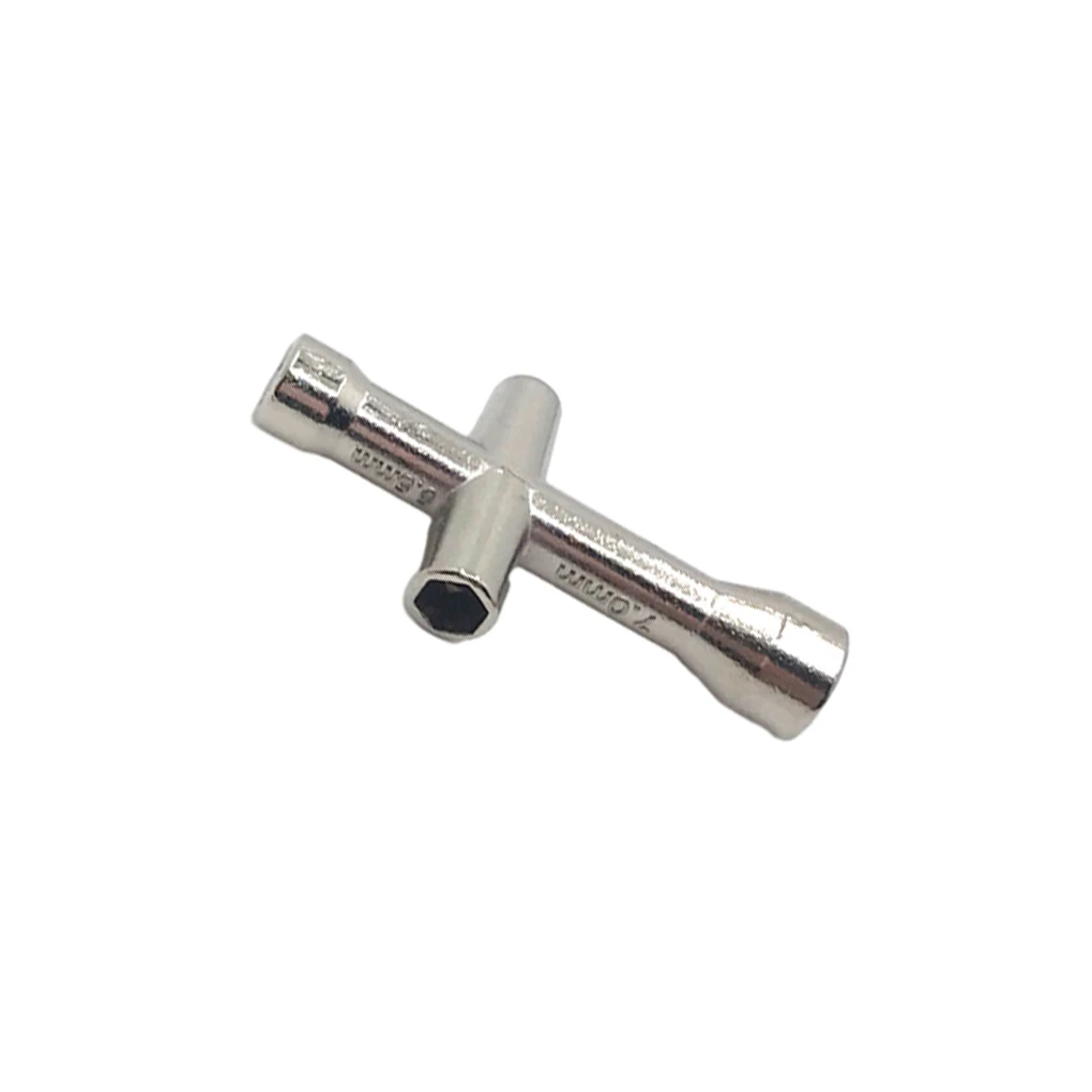 

Rc Toy Accessory 4/5/5.5/7mm Cross Wrench Sleeve RC Crawler Car Tool with M4 Nut for Spanner M4 RC HSP 80132 For Model Car Wheel