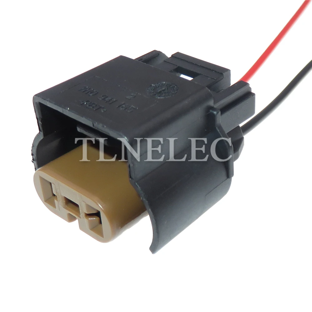 Conector eléctrico de luz antiniebla para automóvil, Conector de 2 pines con cables, enchufes de Cable para automóvil 15336117 7H0941165