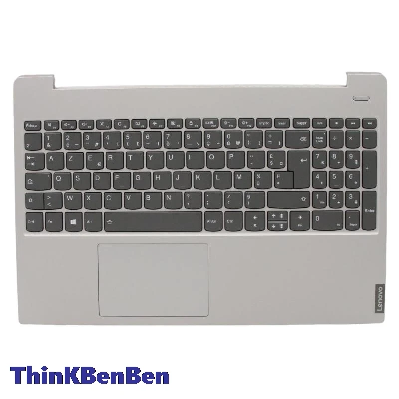 FR French Grey Keyboard Upper Case Palmrest Shell Cover For Lenovo Ideapad S340 15 15IWL 15IML 15API 15IIL 5CB0S18772