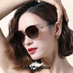 CoolPandas Women Sunglasses Polarized Luxury Diamond Frame Fashion Gradient Lens Vintage Glasses Ladies Oculos De Sol Masculino