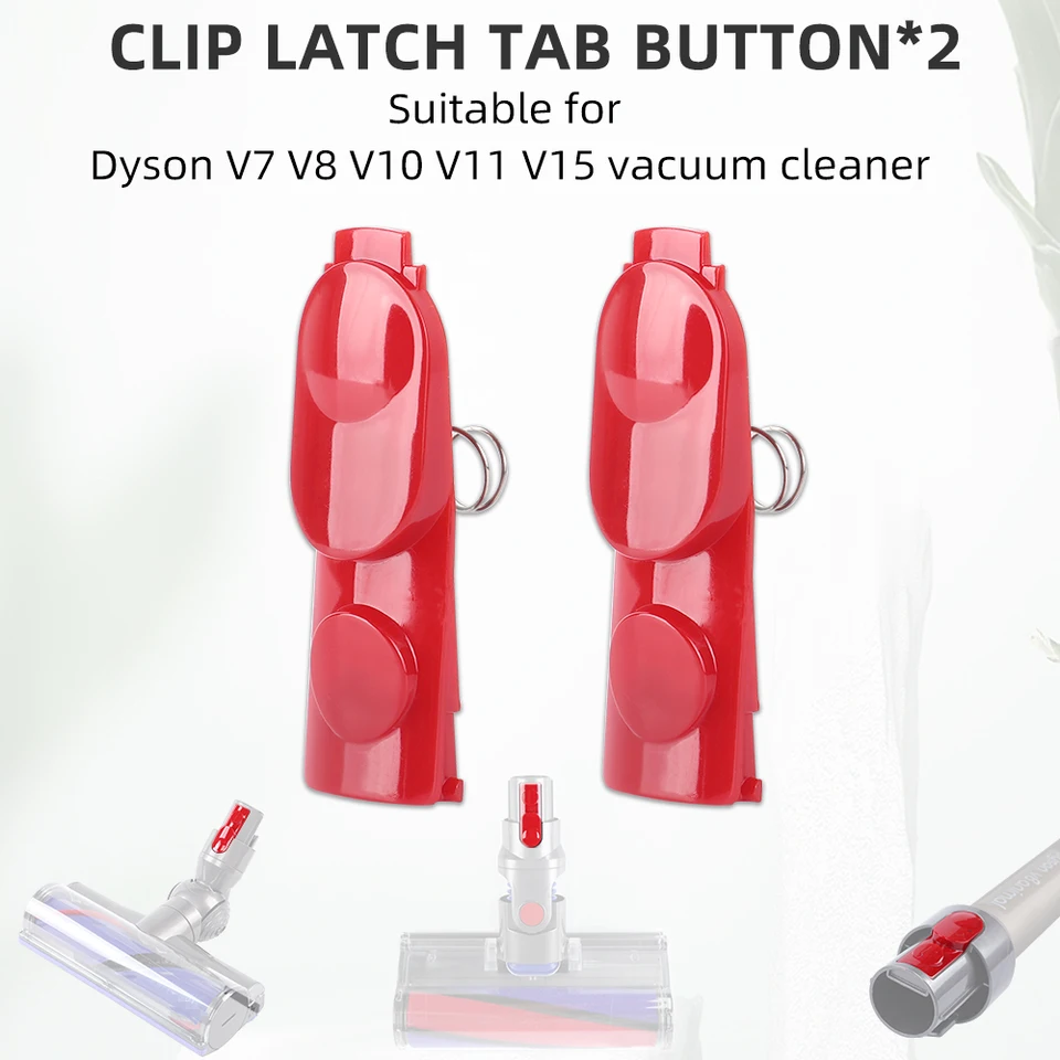 Red Wand Button for Dyson V7 V8 V10 V11 V15 SV10 SV11 SV12 SV14