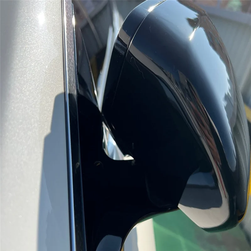 

A77T-1Pair Rearview Mirror Cover Trim For Mercedes Benz C S E GLC Class W205 W222 W213 X253 16-23 Side Wing Mirror Shell LHD