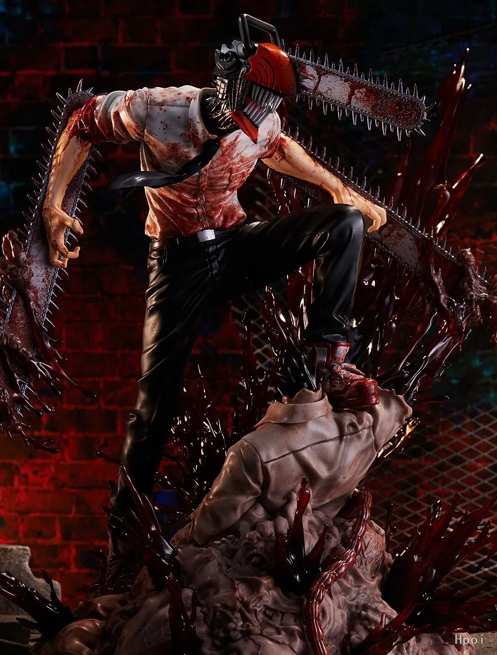 19CM Anime Chainsaw Man Shibuya Scramble Figure Reze Stand Animation Model Toys Gifts Collection Decoration Ornaments PVC