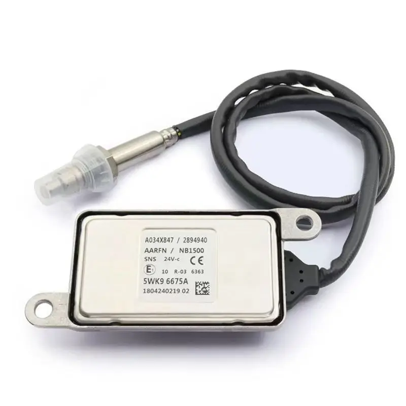 A95E-5WK96675A Truck Nitrogen Oxide Sensor NOX Sensor 24V For Cummins ISBE 4B ISB QSB ISF DAF LF45 LF55 Euro 4/5 6 2894940