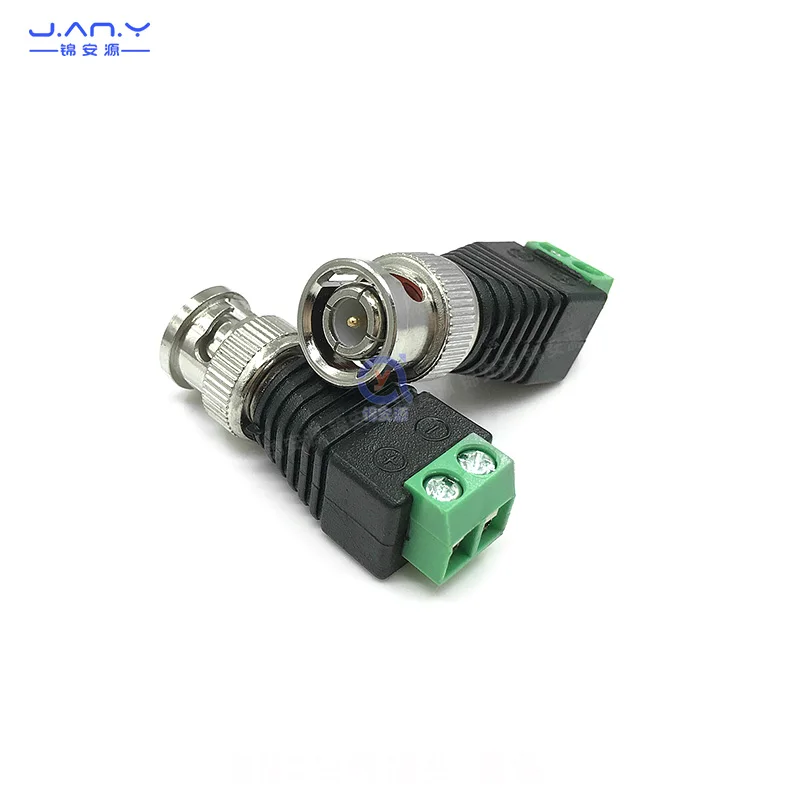 Bnc Public Adapter Q9 Monitoring Video Signaal Plug Bnc Netwerkkabel Stekker Twistess Pair Kleur Bedrading Terminal