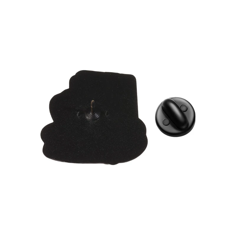 Emaille-Pin-Set „Introvertierter Lesender Katze“ – „Soziale Batterie ist leer“ – Zitat für Buchliebhaber – Gemütliche Ästhetik – Anstecknadel – Accessoire – Geschenk für Freunde – Detail 9