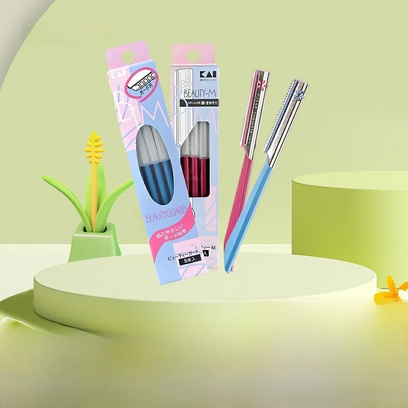 

Триммер для бровей Blue Se для начинающих, женский специальный KAI, удобный инструмент для бровей, японский инструмент Beau