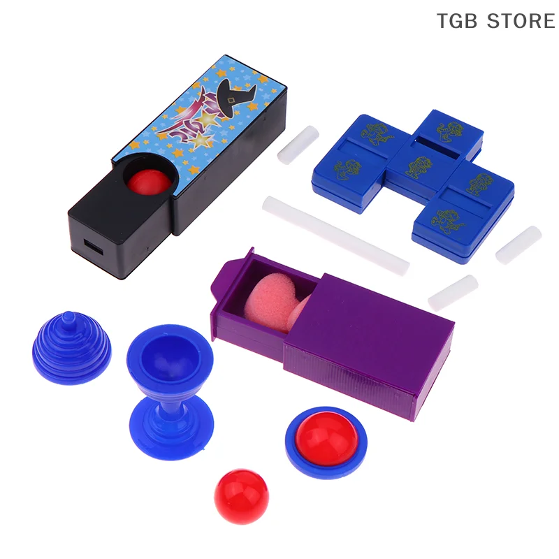 1 szt. Zmieniająca się magiczna skrzynka-puzzle, interaktywny magiczny efekt z bliska, rekwizyty do trików, klasyczne zabawne gadżety, zabawki dla dzieci