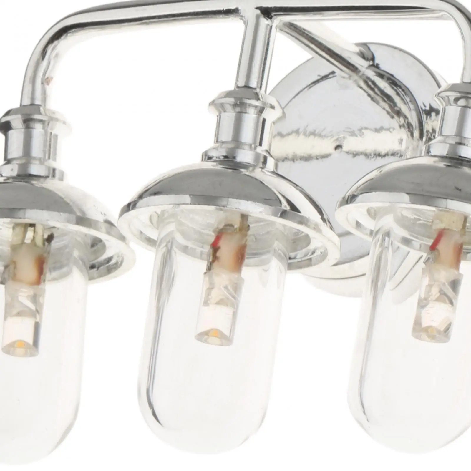 

1:12 Dollhouse Miniature LED Wall Lamp Doll Accessories Scene Dollhouse