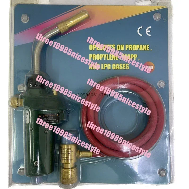 oxygen-free welding gun HT-1S660 copper pipe welding tool RTM-3660 Mapp gas welding gun