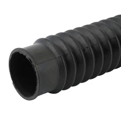 Durable Autobike Air Filter Hose Flexible Hose Black Cold Air Intake Exhaust Pipe Protective Cover Expandable 15-30cm Motorcycle