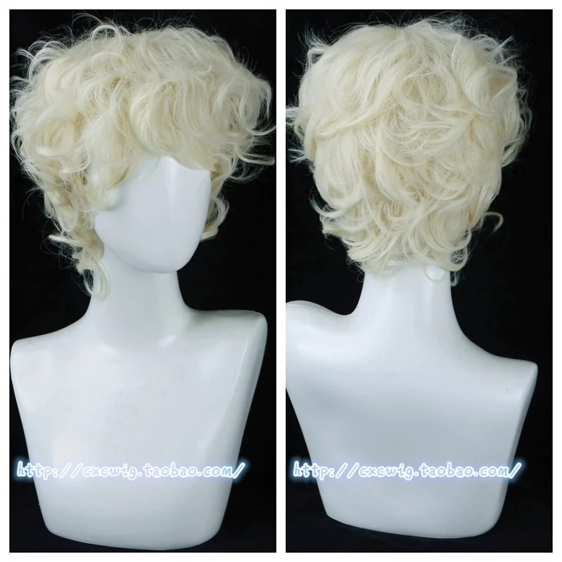 

Парик для косплея Флориана Бренда из игры Identity V, новый, в стиле выжившего, огнестойкий, синтетический, кудрявый, для Хэллоуина и вечеринок