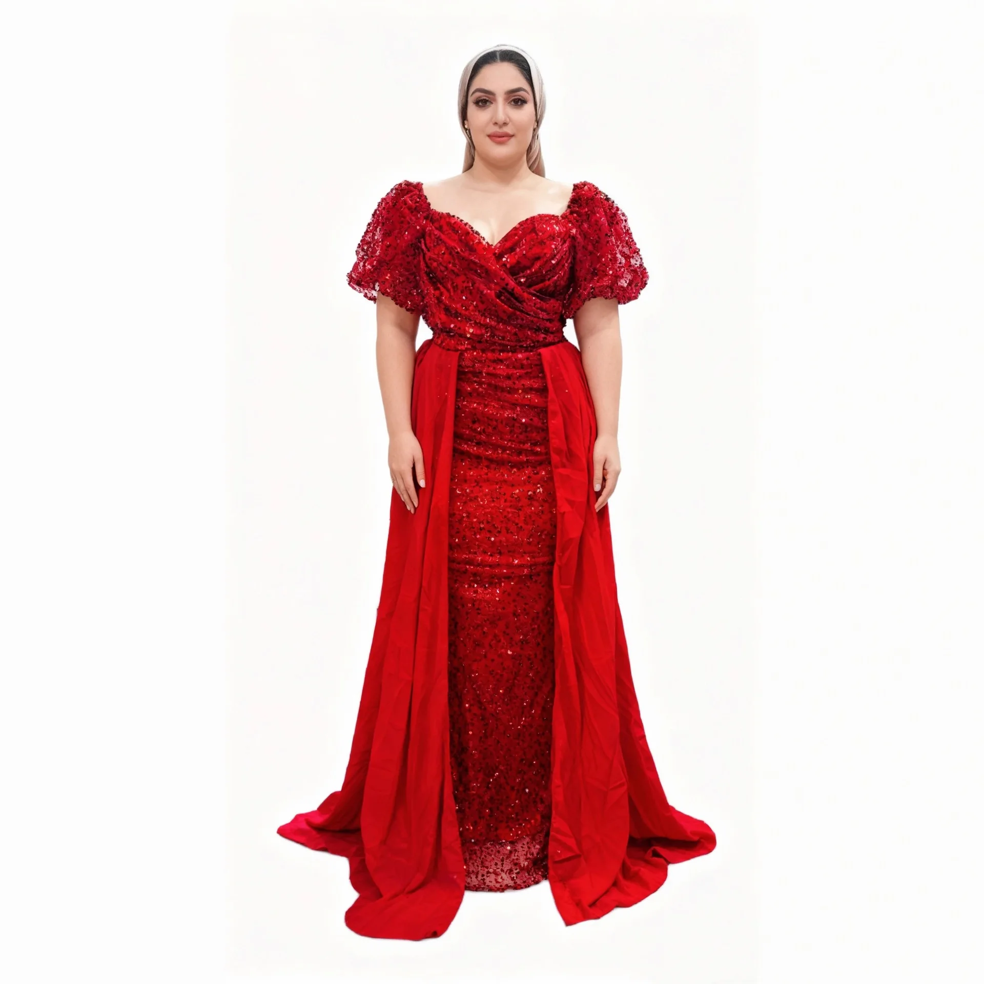 

Африканские платья больших размеров с блестками для женщин, осенние элегантные африканские платья из полиэстера с короткими рукавами, длинные вечерние вечерние платья макси