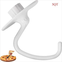 For 4.5-5 Quart Aluminum Alloy Spray Dough Hook for Kitchenaid , K45 K45SS KSM90 KSM150 Accessories and Attachments