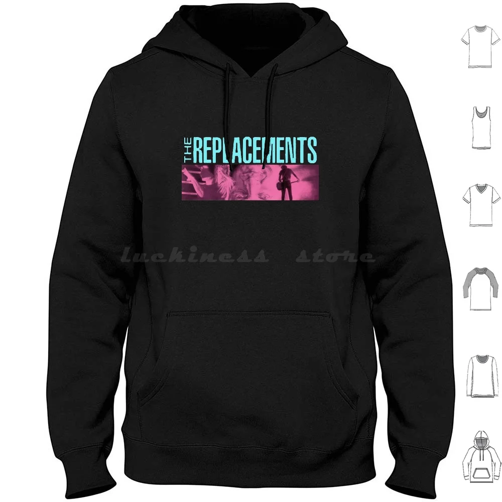 Best Seller-The Replacements Hoodies Long Sleeve The Replacements Replacements Music Band 80S The Replacements Music The