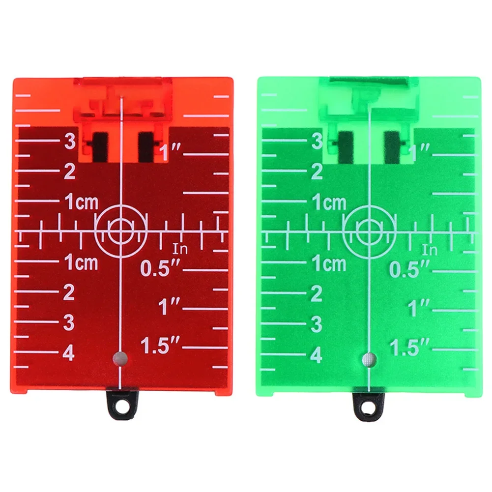 Durable Neweste Top-quality Target Plate Lase Level 1pc Accessories Card For Green Lase Level Plate Red Target