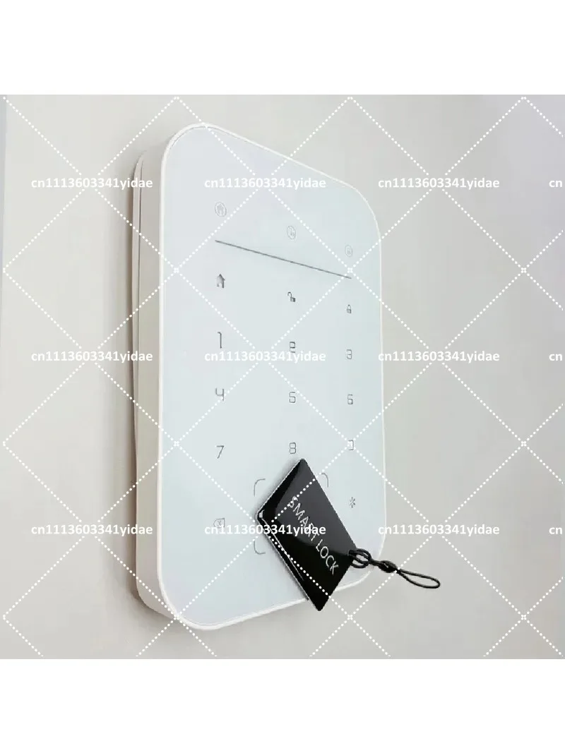 16-Key RFID Wireless Security Alarm Keypad, Equipped with Emergency SOS Panic Button