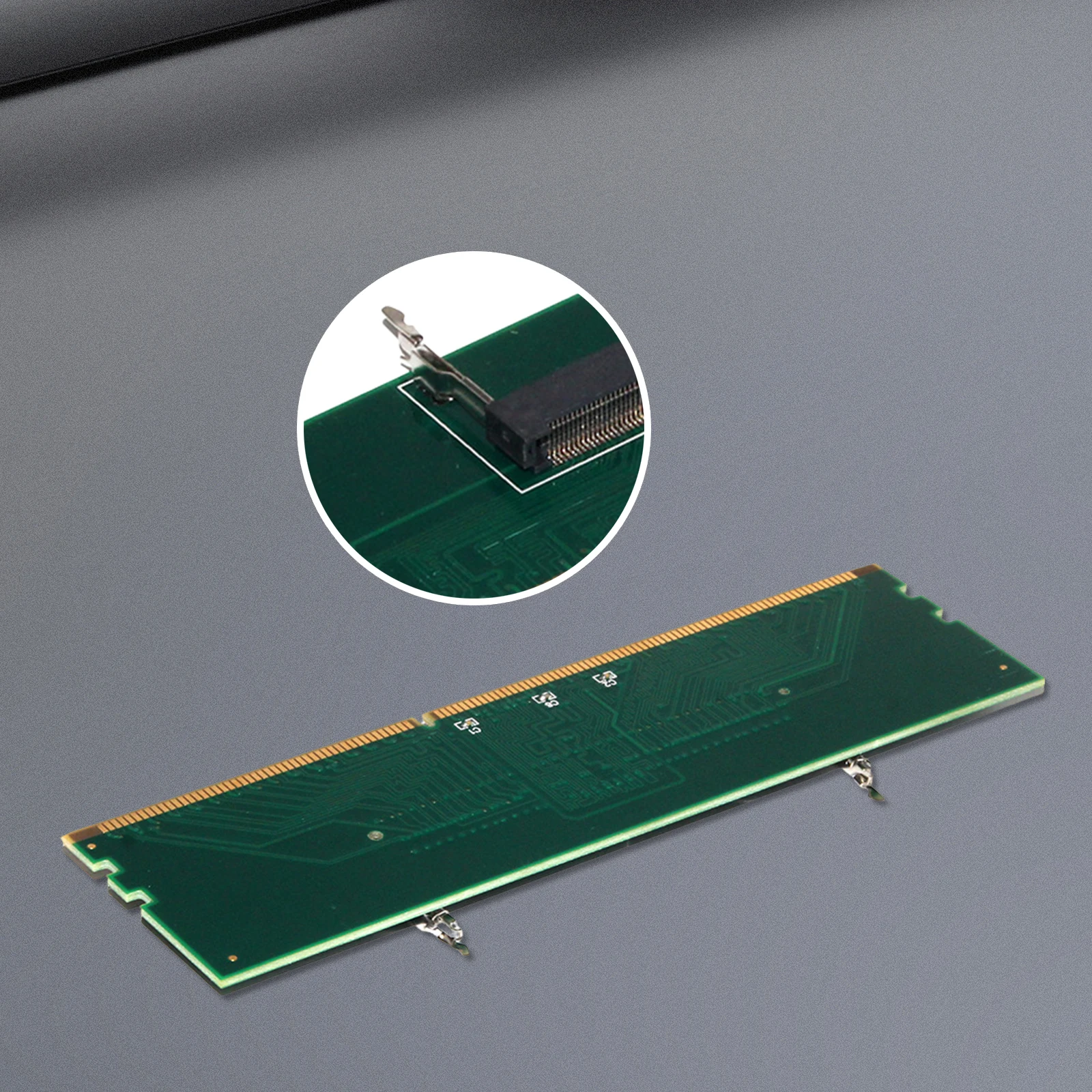 

1-5PCS Laptop DDR3 SODIMM To Desktop DIMM Memory Connector Adapter Memory Adapter Card Laptop DDR3 SODIMM To Desktop Converter