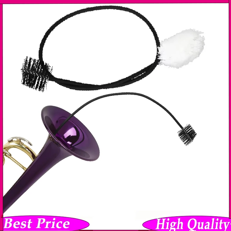 Saxophone Trumpet Cleaner Brushes Woodwind Instruments Parts And Accessories Metal Natural Handle Bristles