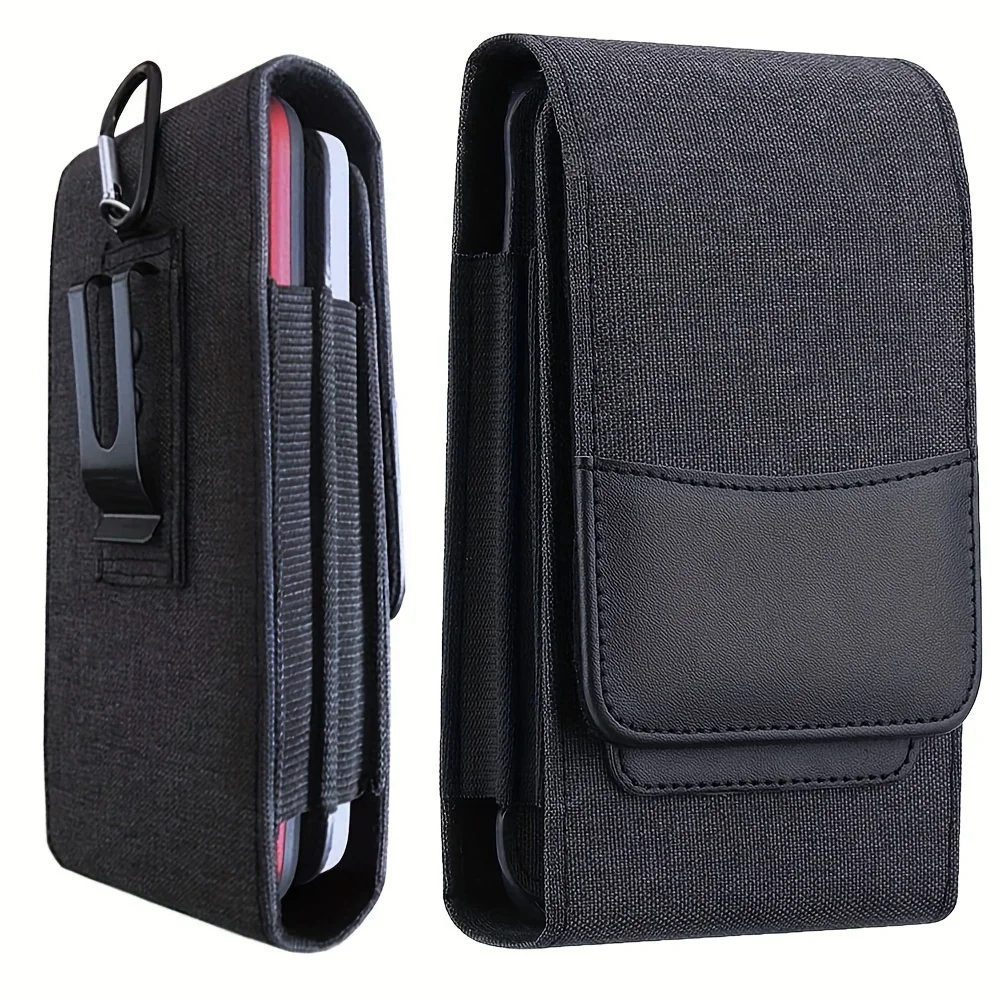 Personalisierte taktische Doppel-Handyhülle mit Riemen | EDC-Tasche mit Gürtelschlaufe | Ideal für Arbeit, Wandern, Geschenk für Männer – Detail 8